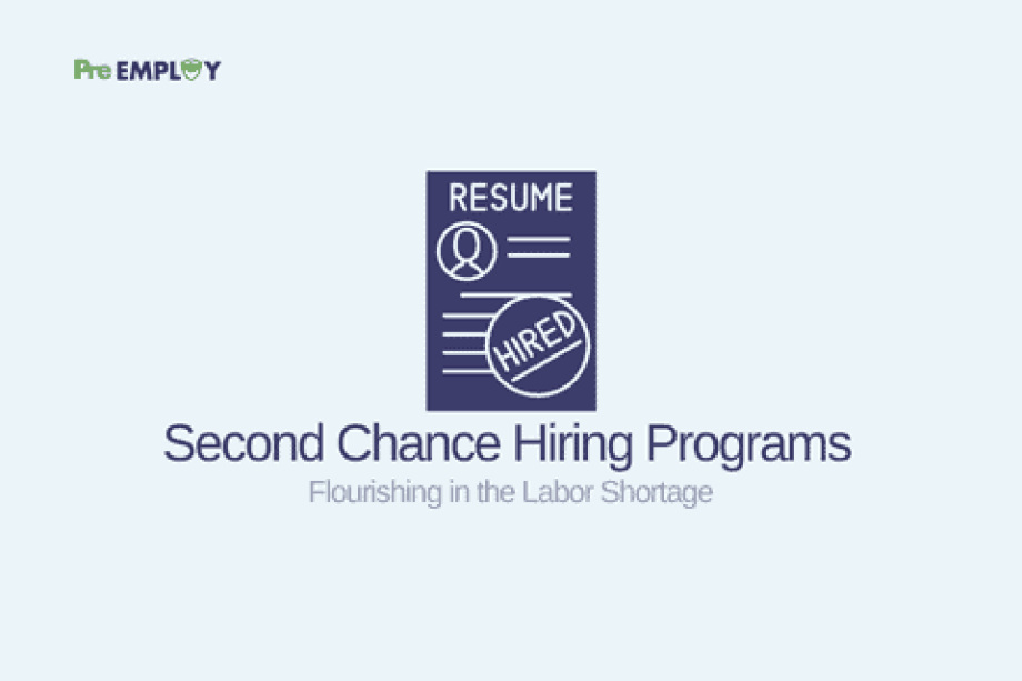 Second Chance Hiring Programs Flourishing in the Labor Shortage