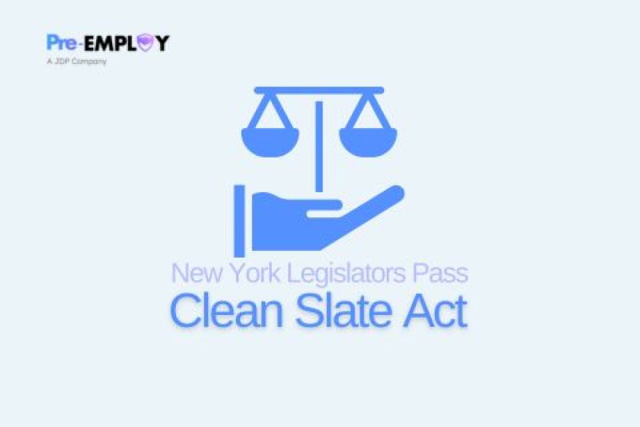 New York Legislators Pass Clean Slate Act